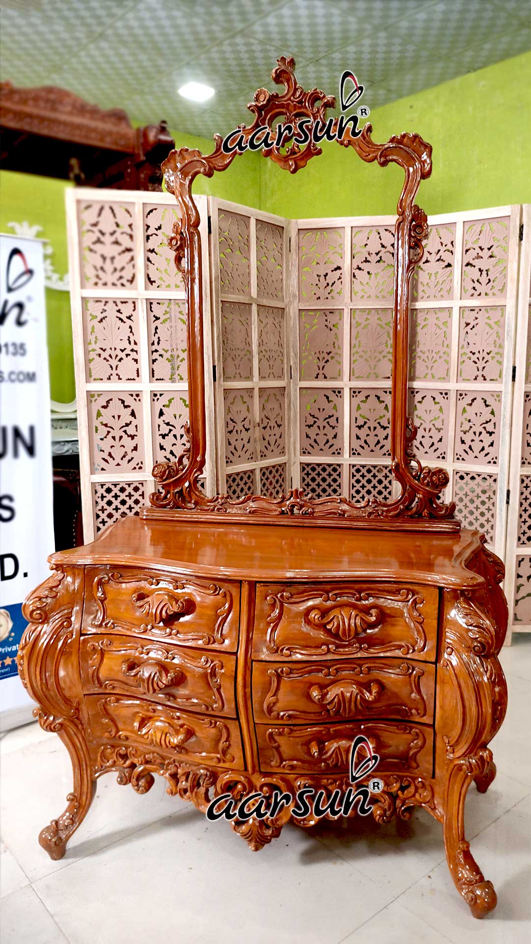 Classic Dresser in Solid Wood view 4