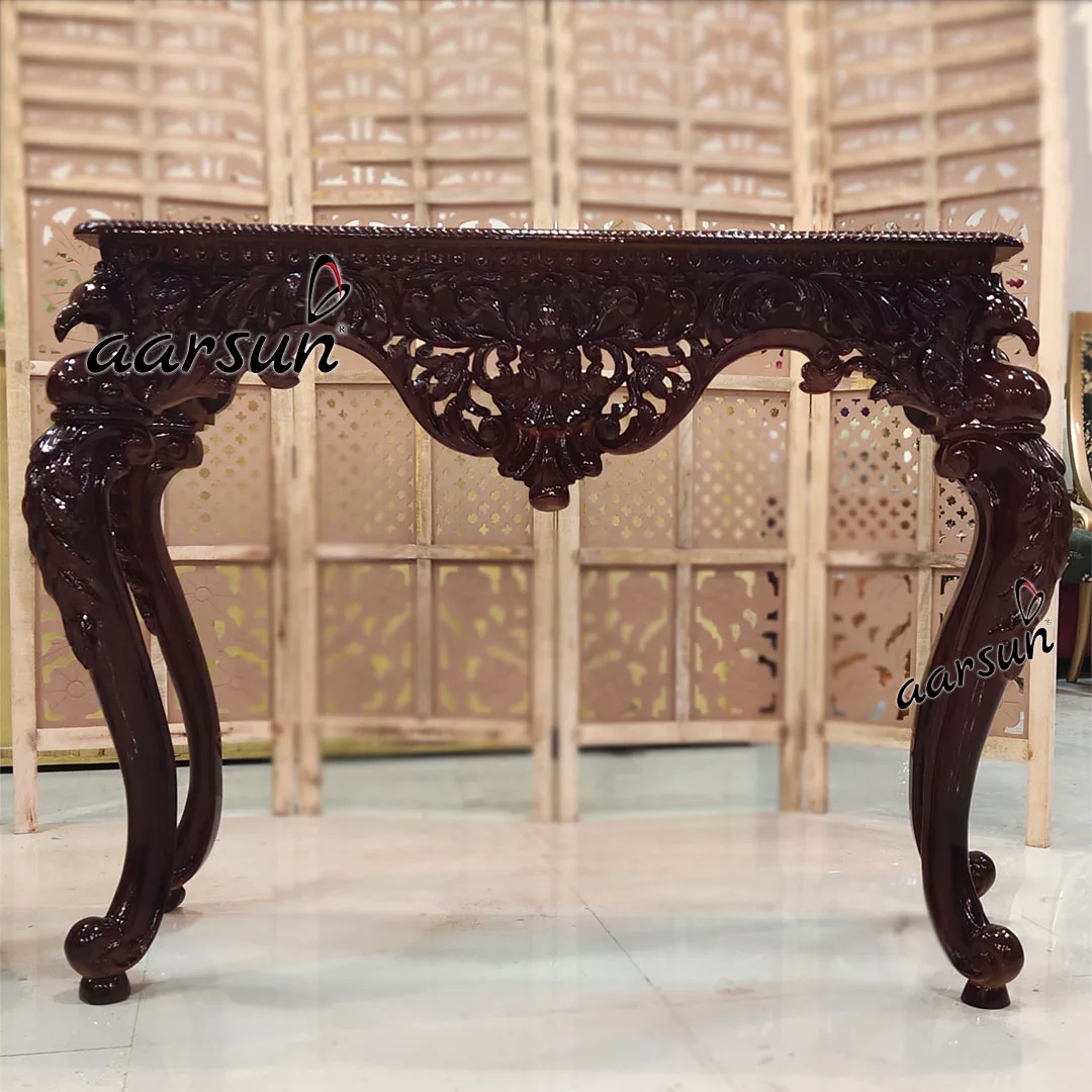 Designer Console Cabriole Style Legs