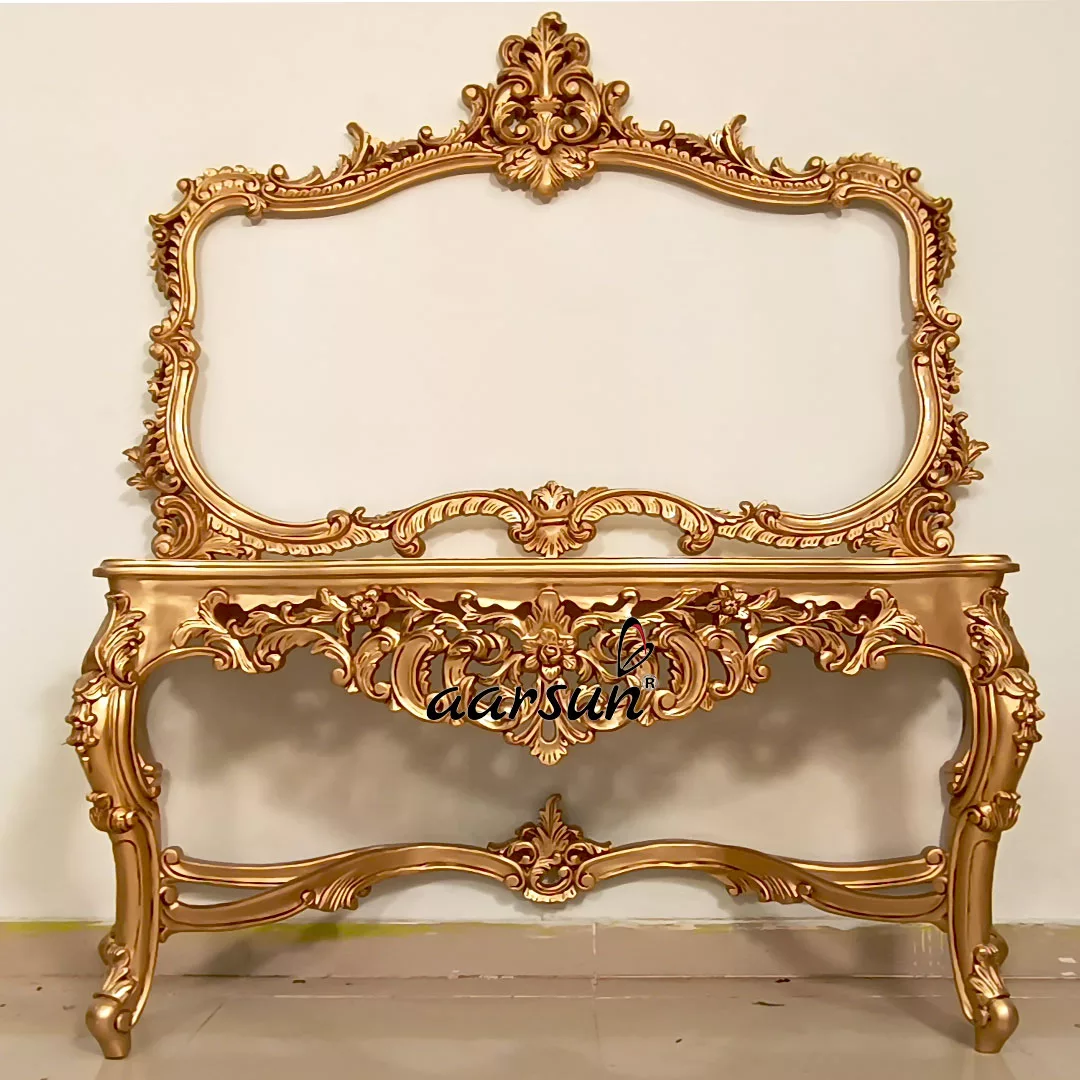 Designer Wooden Console table view 3