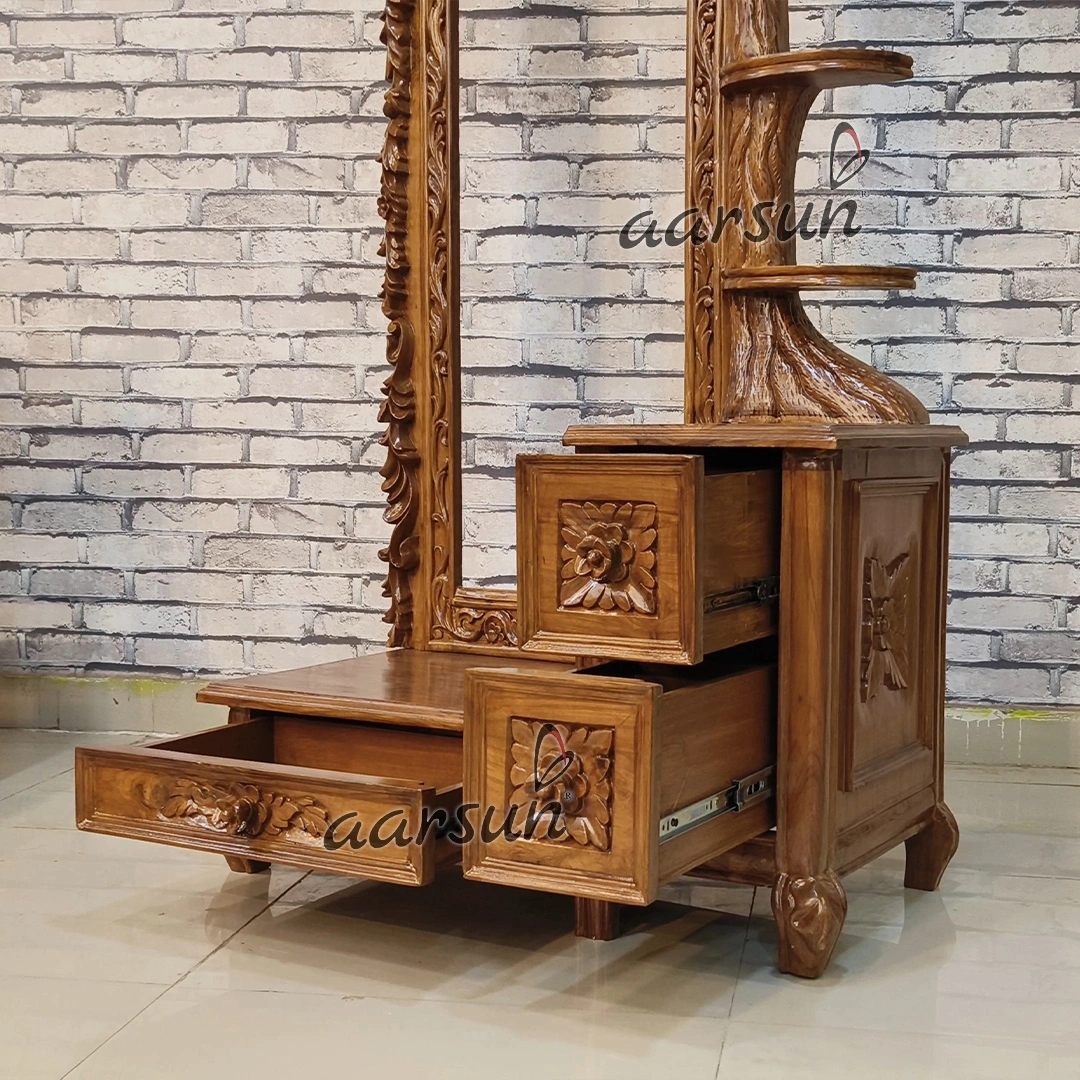 Elegant Handmade Dresser Table for Royal Homes view 5