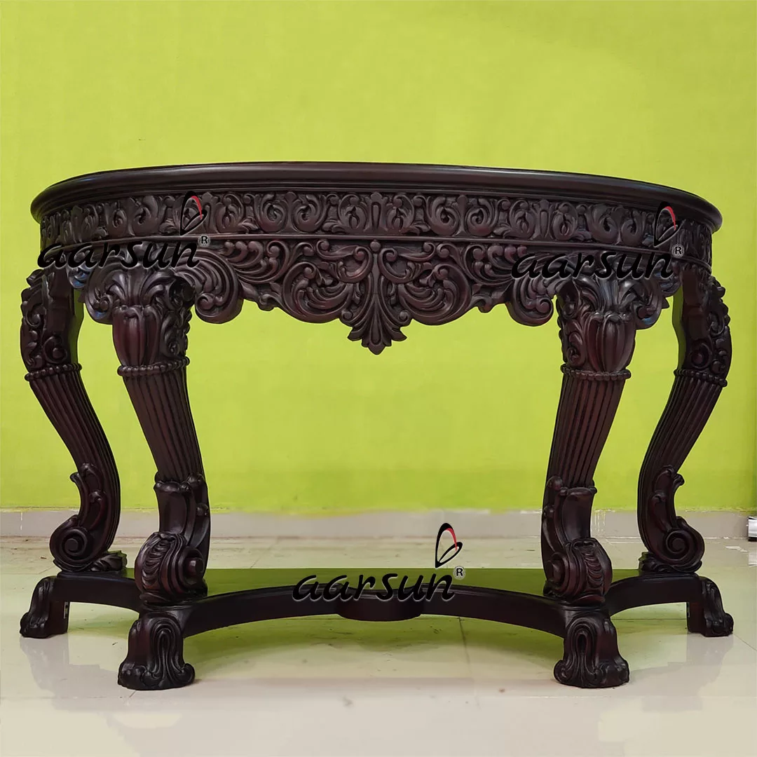 Vintage Style Console table view 3