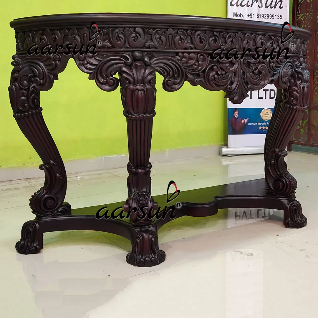 विंटेज स्टाइल कंसोल टेबल view 5