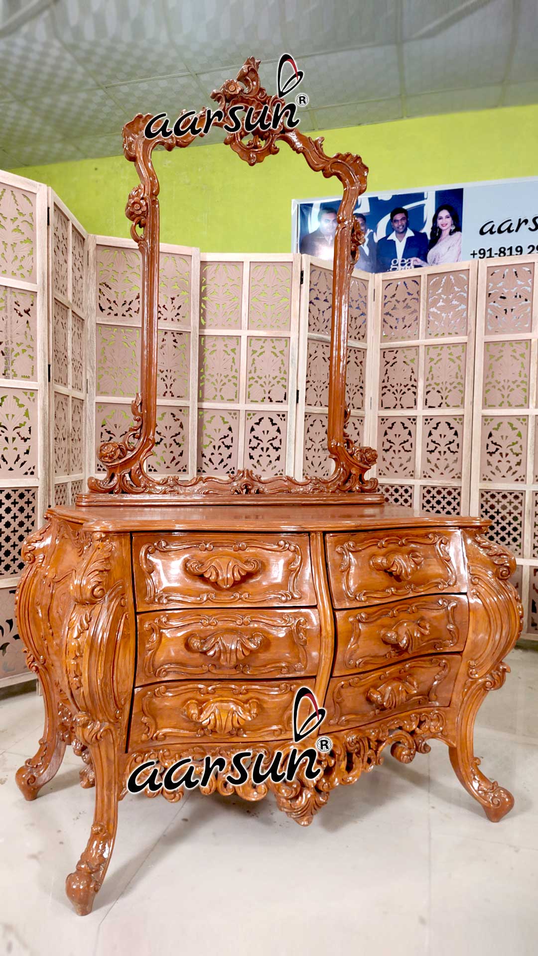 Classic Dresser in Solid Wood view 5
