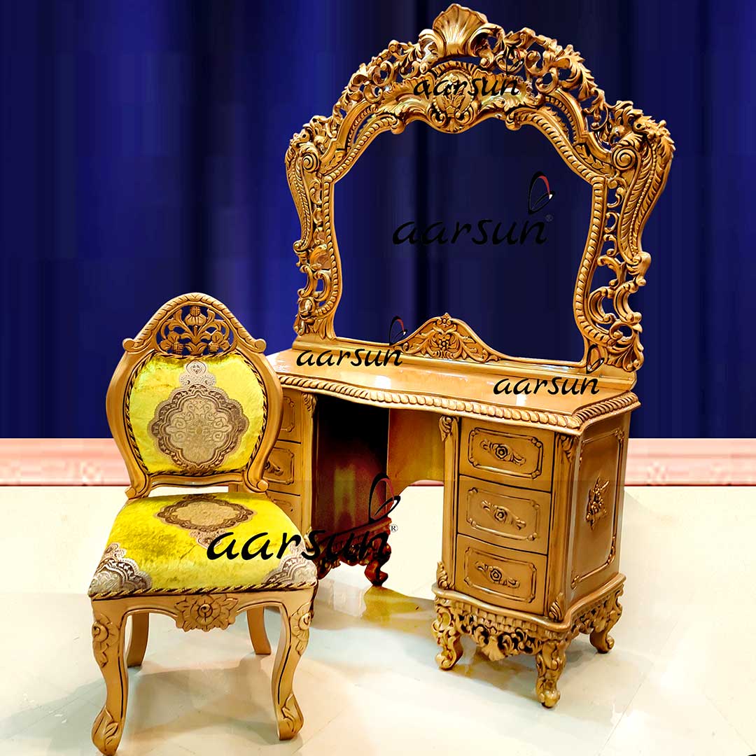 Golden Dressing Table