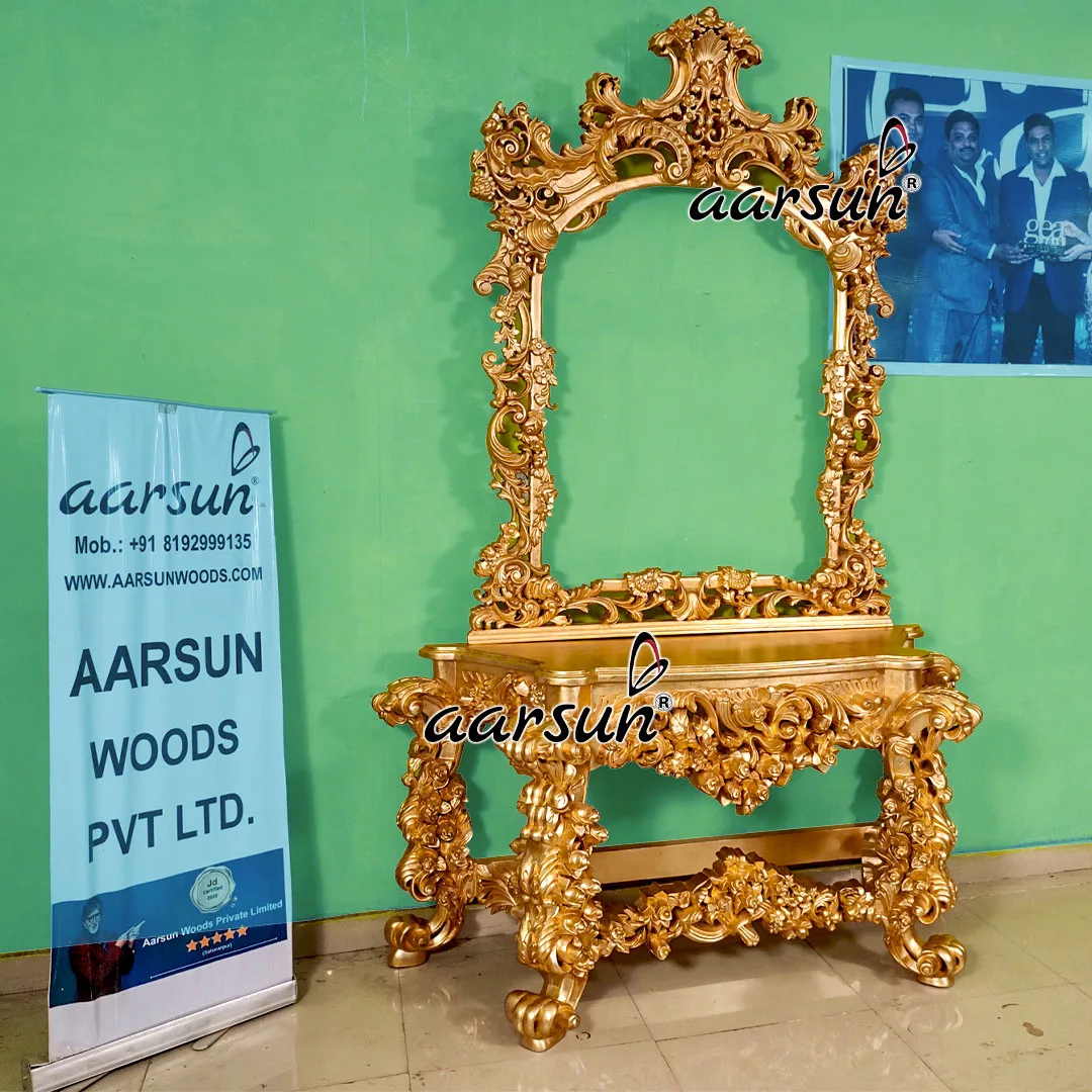 Grand Console With Mirror Frame