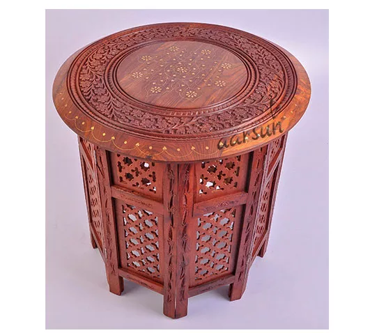 Traditional Side Table With Antique Design For Home