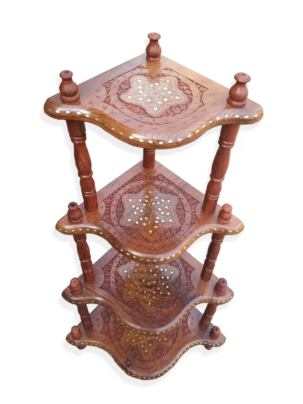 Wooden Corner Stand view 5