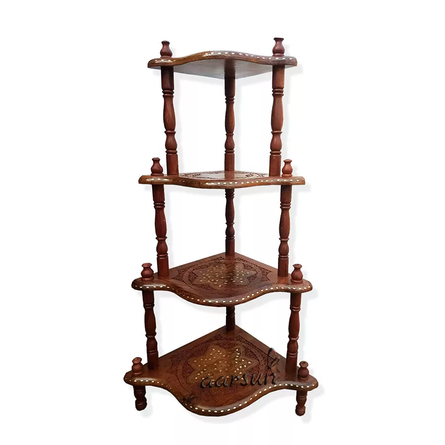 Wooden Corner Stand COR-0004