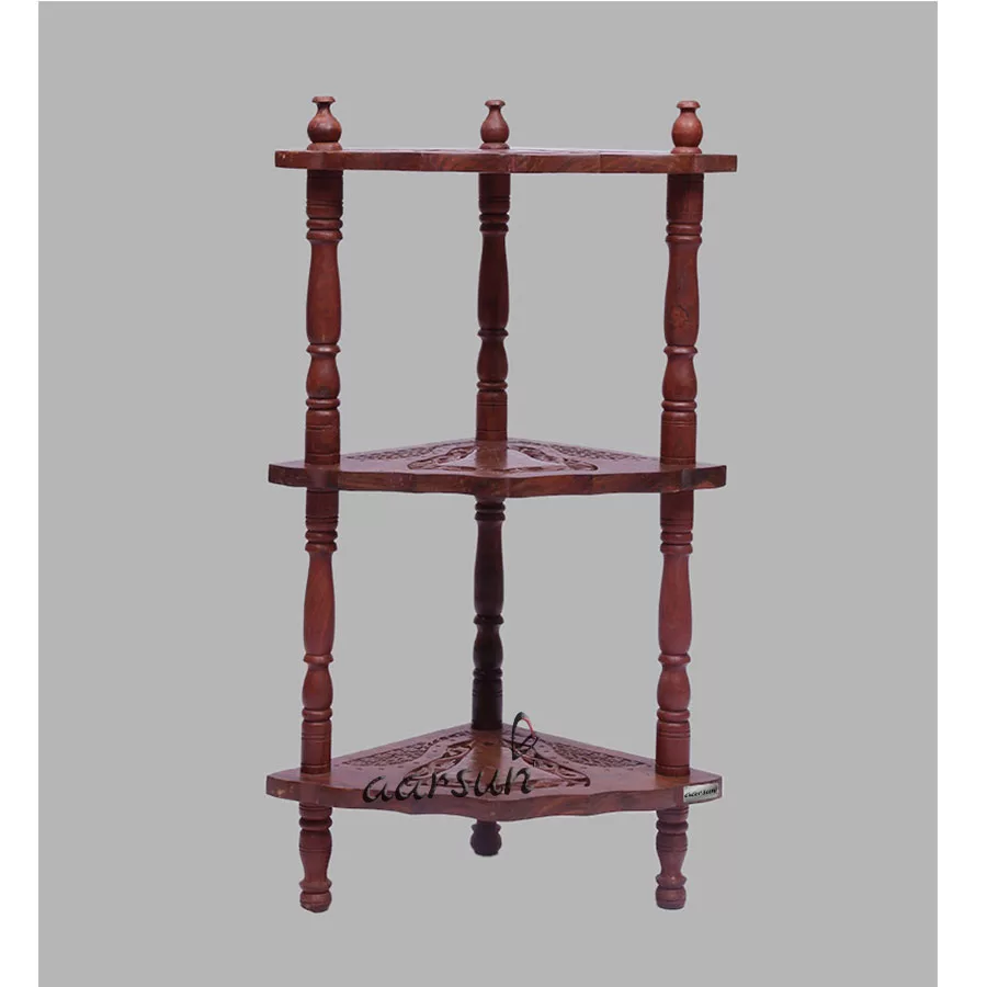Wooden Corner Stand COR-0004