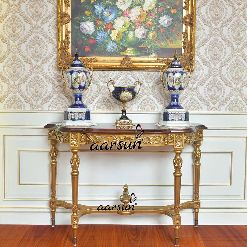 Wooden Decorative Console Table