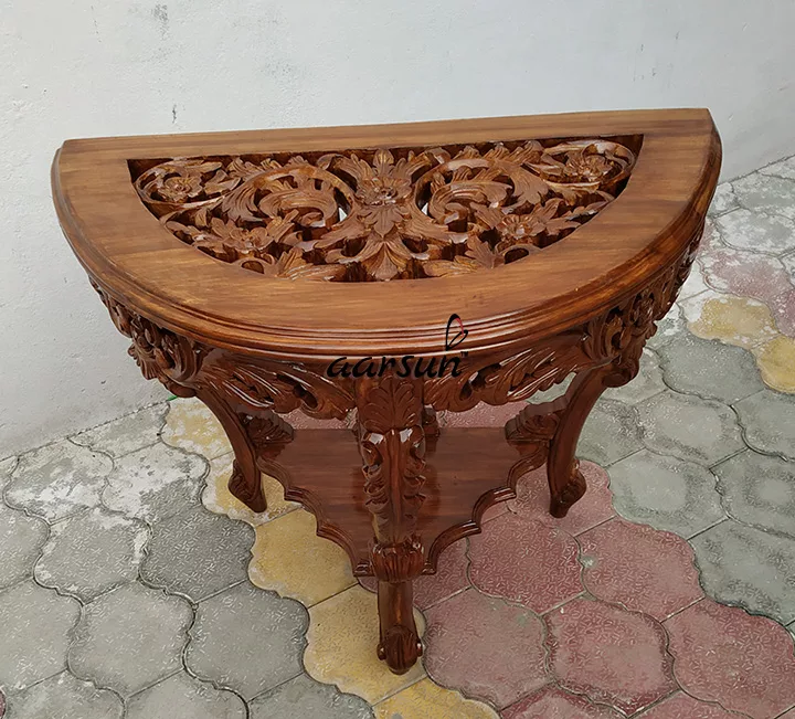 Wooden Side Table / Corner Table view 5