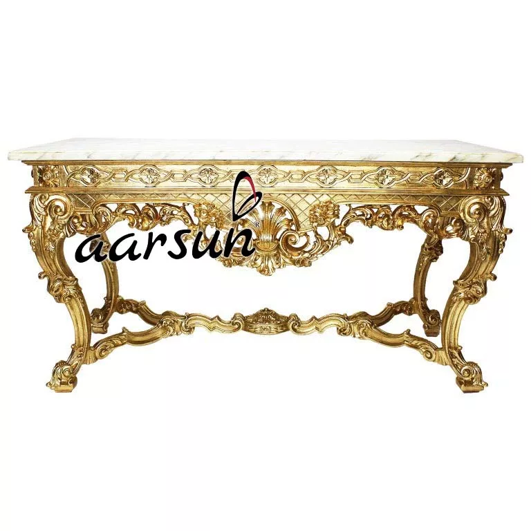 Wooden Traditional Console Table