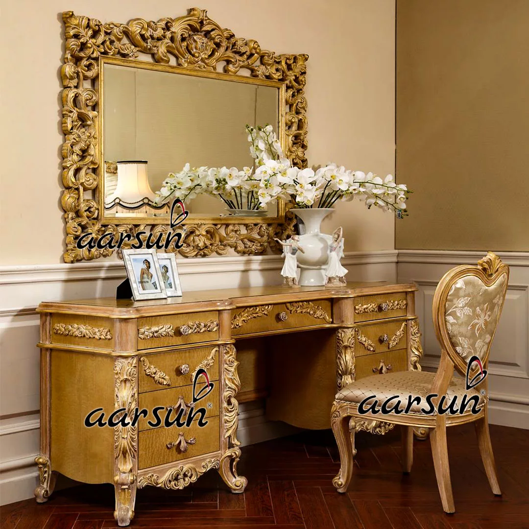 Wooden Vanity Set – Dresser